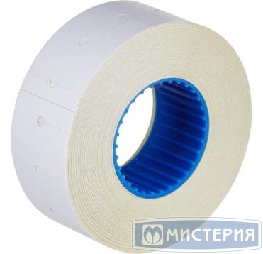 Этикет-лента 26х16 мм, прям., бел., бум., 800 шт/рул 200 рул/кор РОССИЯ
