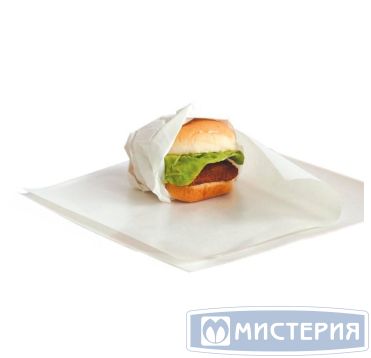 Обертка для бургеров и хот-догов 305х305 мм, бел., бум., 1000 шт/кор 1 000 шт/упак РОССИЯ 001-000041-004
