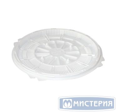 Дно для торта, круглое, d 237 мм, белое, шипы, ПС