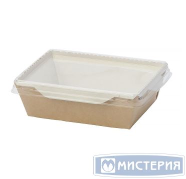 Контейнер 450 мл, 144х96х55 мм, без окна, без крышки, крафт-бел., карт., 50 шт/упак "OSQ" OpSalad 800 шт/кор РОССИЯ OpSalad 450