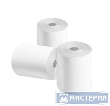 Чековая лента 57мм х 19м, d12 мм, бел., термобум. 240 рул/упак 240 рул/кор РОССИЯ 6009