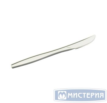 Нож одноразовый 190 мм, бел., кукурузный крахмал, 50 шт/упак "GREEN MYSTERY" 1 000 шт/кор КИТАЙ XYFD-02