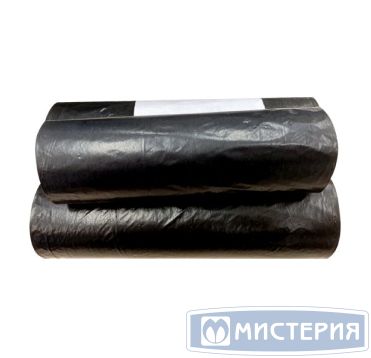 Мешок для мусора 160 л, Стандартный, черн., ПВД, 10 шт/рул 22 рул/кор РОССИЯ