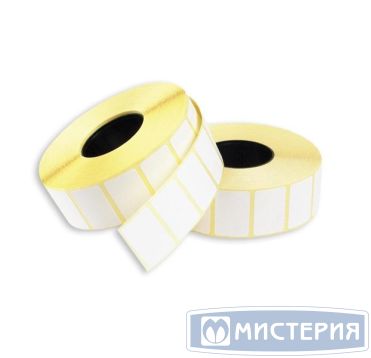 Весовая лента 30х20 мм ЭКО, непринт., бел., термобум., 2000 шт/рул 56 рул/кор РОССИЯ