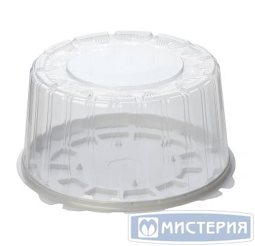 Упаковка для торта [дно] d245хh16[d215хh11] мм, бел., ПС, 170 шт/кор "Комус" 170 шт/упак РОССИЯ Т-218ДШ