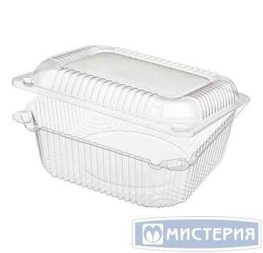 Упаковка прям. внеш. 157х136х67мм, внутр. 128x108x59мм, 0,4кг, прозрачная, ОПС