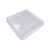 Крышка к контейнеру 163х163х13,5 мм, прозр., ПЭТ 50 шт/упак "OSQ" Lid SmartPack 800 200 шт/кор РОССИЯ Lid SmartPack 800 плоская