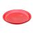 Тарелка d 205мм, красная, 100 штук