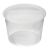 Контейнер круглый 350 мл, полупрозрачный, 50 штук